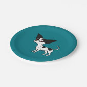 Spotted Chihuahua met Short Hair Papieren Bordje (Gekanteld)