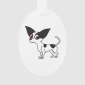 Spotted Chihuahua Ornament (voorkant)