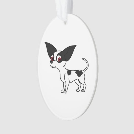 Spotted Chihuahua Ornament (voorkant)