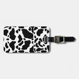 Spotted Cow Print, Cow Patroon, Dierenbont Bagagelabel