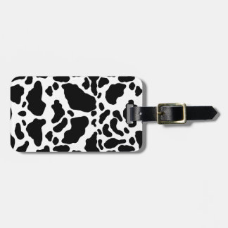 Spotted Cow Print, Cow Patroon, Dierenbont Bagagelabel