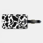 Spotted Cow Print, Cow Patroon, Dierenbont Bagagelabel (Achterkant horizontaal)