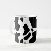Spotted Cow Print, Cow Patroon, Dierenbont Koffiemok (Voorkant links)