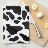 Spotted Cow Print, Cow Patroon, Dierenbont Theedoek (Quarter Fold)
