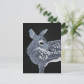 Spotted Fawn Briefkaart (Staand voorkant)