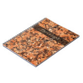 Spotted Geology Stone Texture Surface any Text Notitieboek (Linkerzijde)