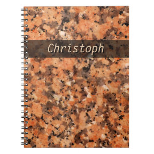 Spotted Geology Stone Texture Surface any Text Notitieboek
