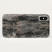Spotted Grey Tones Marble Texture Case-Mate iPhone Case (Achterkant (horizontaal))