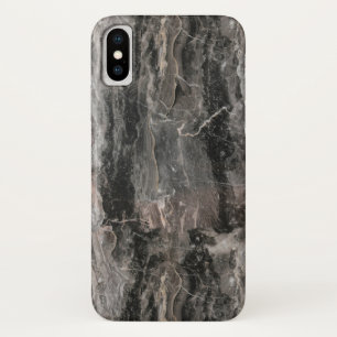 Spotted Grey Tones Marble Texture iPhone X Hoesje