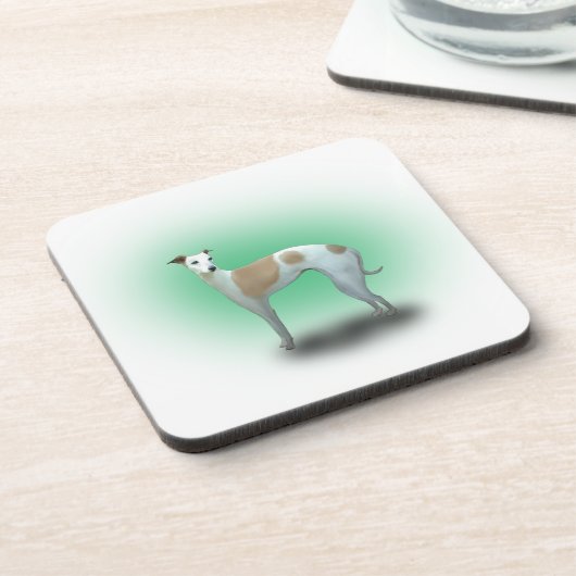 Spotted Greyhound Dog Onderzetter (Linkerzijde)