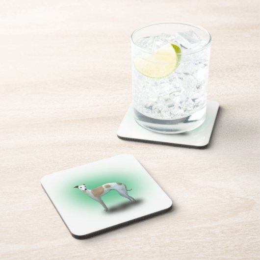 Spotted Greyhound Dog Onderzetter (Rechterzijde)