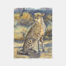 "Spotted Huntress" Blanket