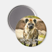 Spotted Hyena マ ネ ッ ト Magneet (Voorkant / Achterkant)