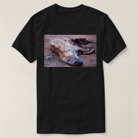 SPOTTED HYENA Crocuta crocuta T-shirt (Design voorkant)