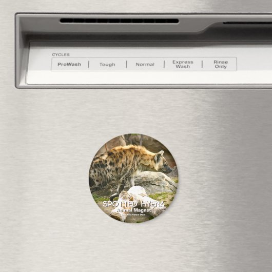 Spotted Hyena Magneet (Insitu (Vaatwasser))