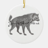Spotted Hyena Ornament (Voorkant)