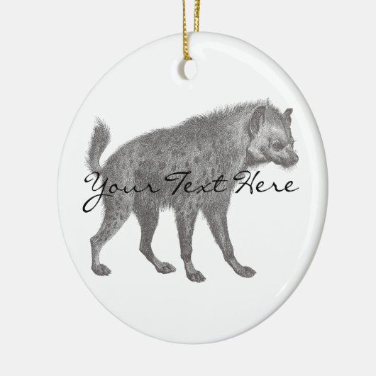 Spotted Hyena Ornament (Links)