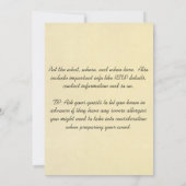 Spotted Hyena Uitnodiging (Achterkant)