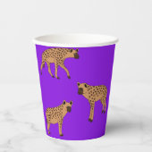 Spotted Hyenas Papieren Bekers (Voorkant)