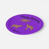 Spotted Hyenas Papieren Bordje (Gekanteld)