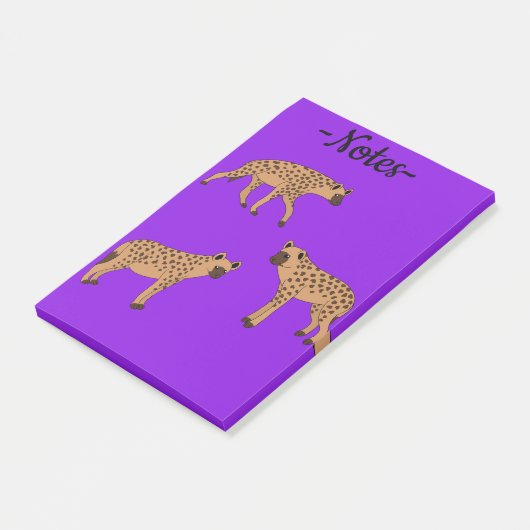 Spotted Hyenas Post-it® Notes (Schuin)
