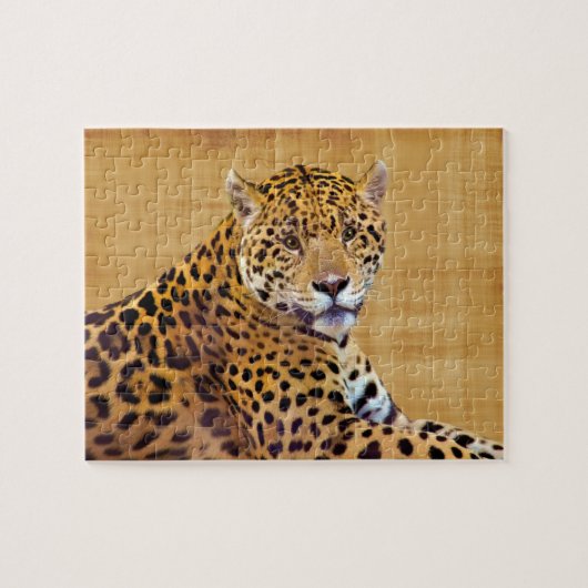 Spotted Jaguar Big Cat-lover #Gift Legpuzzel (Horizontaal)