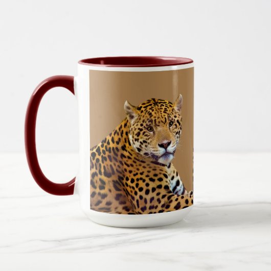 Spotted Jaguar Big Cat-lover #Gift Mok (Links)