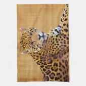 Spotted Jaguar Big Cat-lover #Gift Theedoek (Verticaal)
