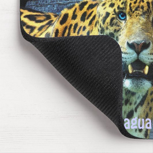 Spotted Jaguar & Chichen Itza Temple & Sunset Muismat (Hoek)