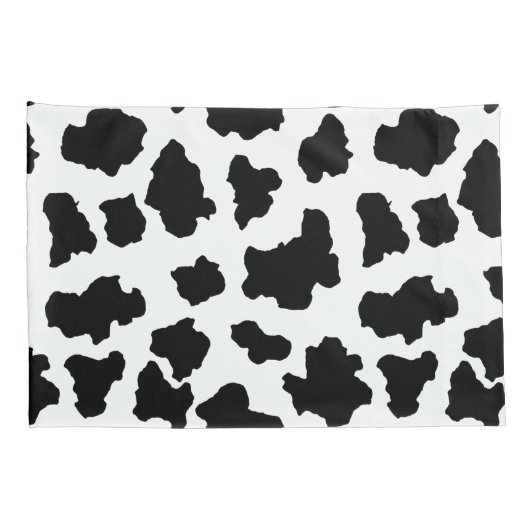 Spotted Moo Cow Dutch Holstein Animal Spots Kussensloop (Achterkant-Rechts)