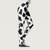 Spotted Moo Cow Schattig Dutch Milk Maid Holstein Leggings (Rechts)