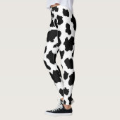Spotted Moo Cow Schattig Dutch Milk Maid Holstein Leggings (Links)