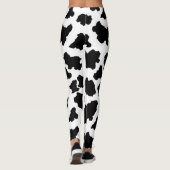 Spotted Moo Cow Schattig Dutch Milk Maid Holstein Leggings (Achterkant)