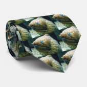 Spotted Moray Eel Stropdas (Opgerold)