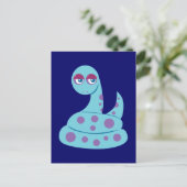 Spotted Snake Briefkaart (Staand voorkant)