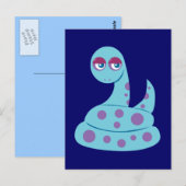 Spotted Snake Briefkaart (Voorkant / Achterkant)