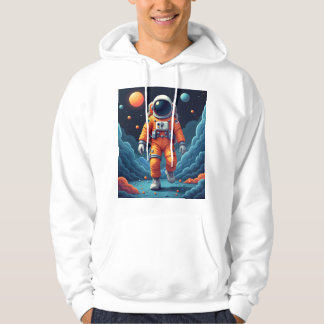 Spotted Spaceman Mannen Hoodie