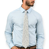 Spotted tie, white and black tie, modern wedding  stropdas