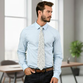 Spotted tie, white and black tie, modern wedding stropdas