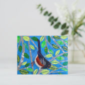 Spotted Towee Briefkaart (Staand voorkant)