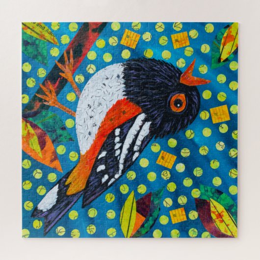 Spotted Towee Legpuzzel (Horizontaal)