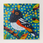 Spotted Towee Legpuzzel (Verticaal)