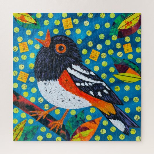 Spotted Towee Legpuzzel (Verticaal)