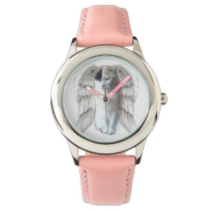 Spotty Angel Kinder roze getallen bekijken Horloge