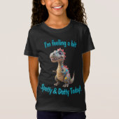 Spotty Dino Dot Day Fun Kids T-shirt (Voorkant)