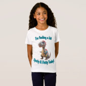 Spotty Dino Dot Day Fun Kinder T-shirt (Voorkant volledig)