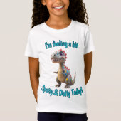 Spotty Dino Dot Day Fun Kinder T-shirt (Voorkant)