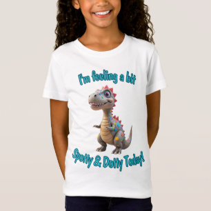 Spotty Dino Dot Day Fun Kinder T-shirt