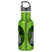 Spotty Dog Art Dalmatian Waterfles (Achterkant)