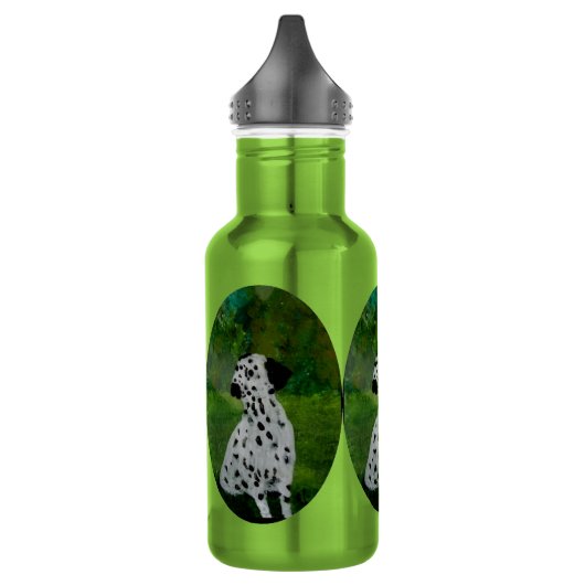 Spotty Dog Art Dalmatian Waterfles (Links)